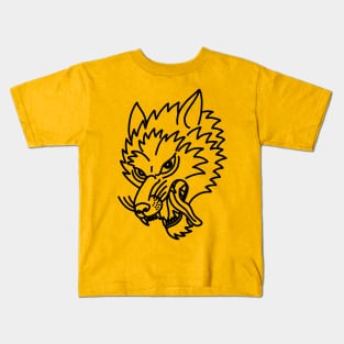 Wolf Tattoo Kids T-Shirt